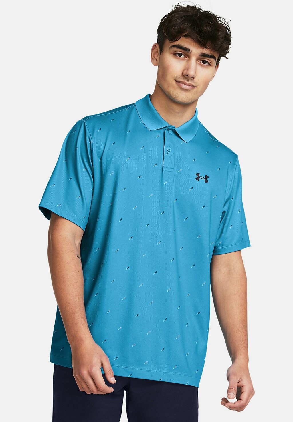 

Рубашка-поло SHORT-SLEEVE PERF 3.0 Under Armour, цвет capri
