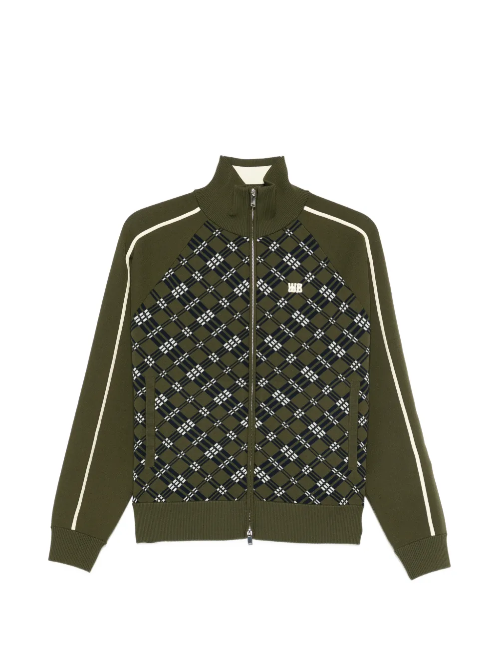 

Толстовка на молнии Power Wales Bonner, зеленый