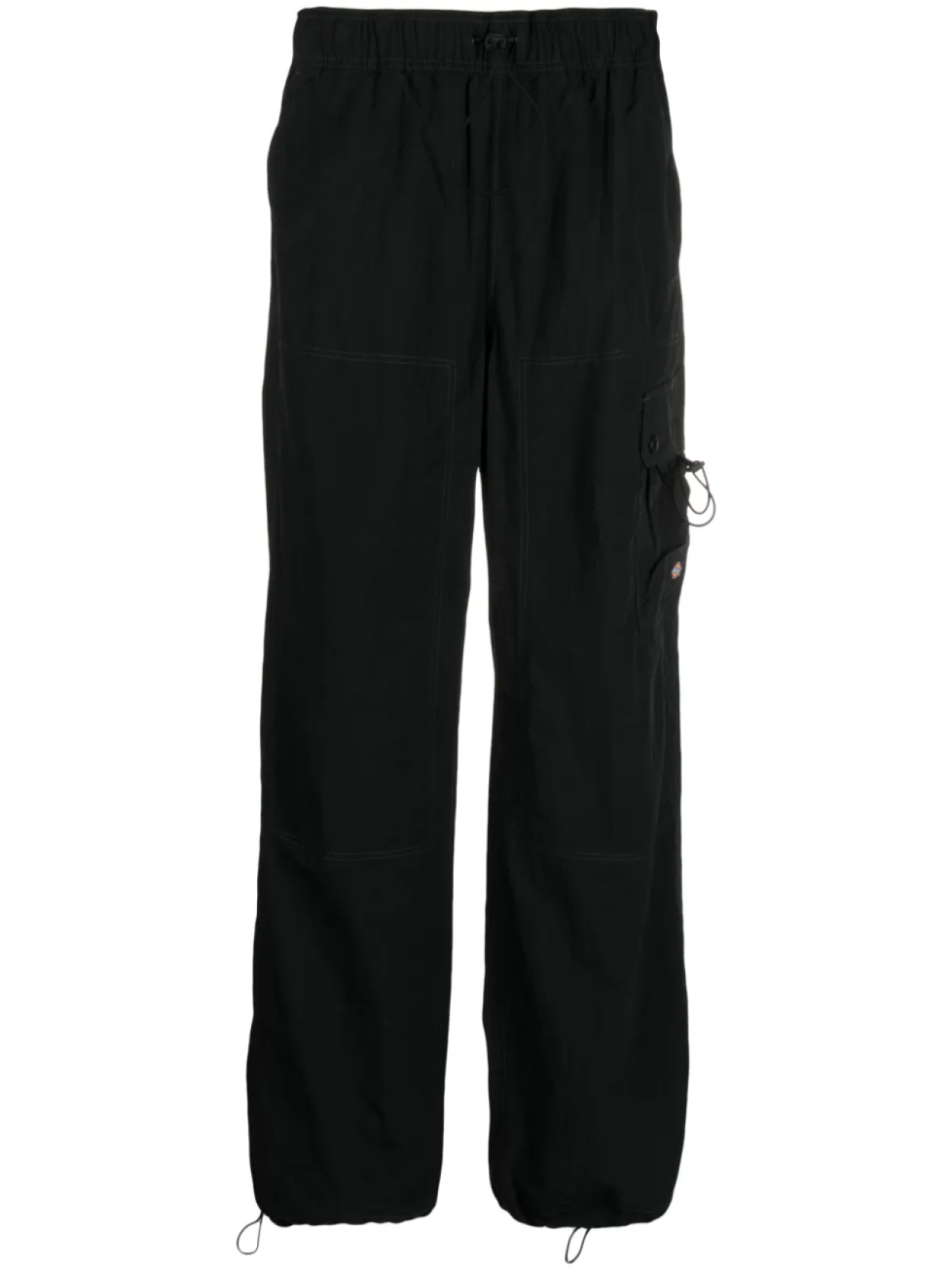 

Широкие брюки с кулиской DICKIES, черный