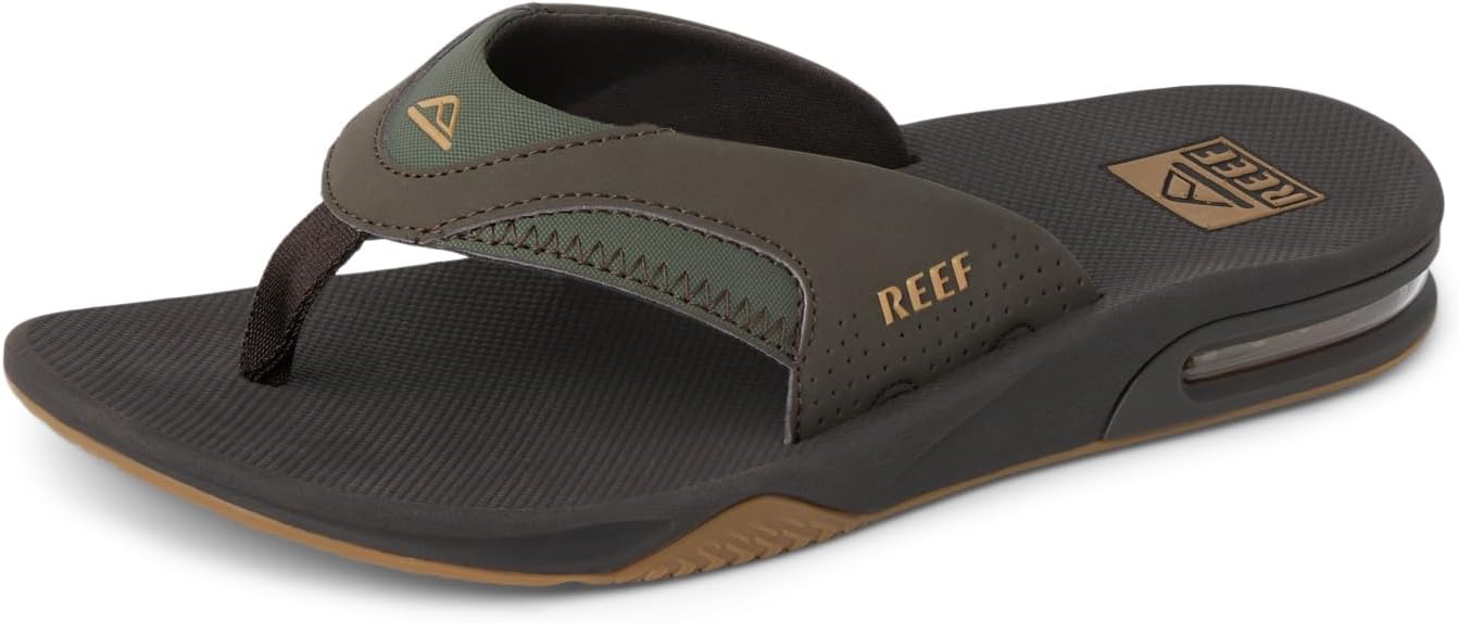 

Мужские шлепанцы REEF с открывалкой для бутылок, коричневый