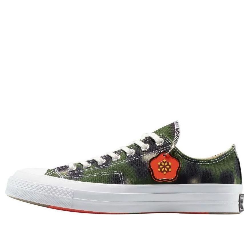 

Кроссовки Converse x KENZO Chuck 70 Low 'Hana Leopard Cypress', зеленый