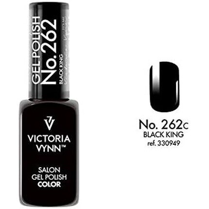 Гель-лак Victoria Vynn New Color Gel Nails UV/LED Black King 262 — фото 2