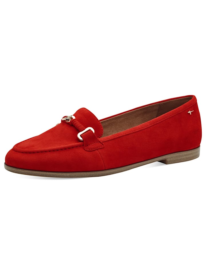 Элегантные туфли на шнуровке Tamaris, цвет halbschuhe rot