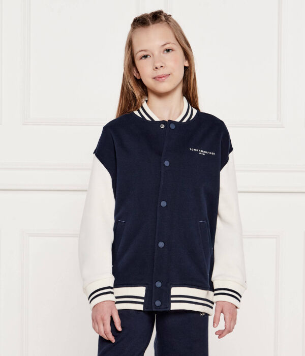 

Куртка-Бомбер Oversize fit Tommy Hilfiger, синий