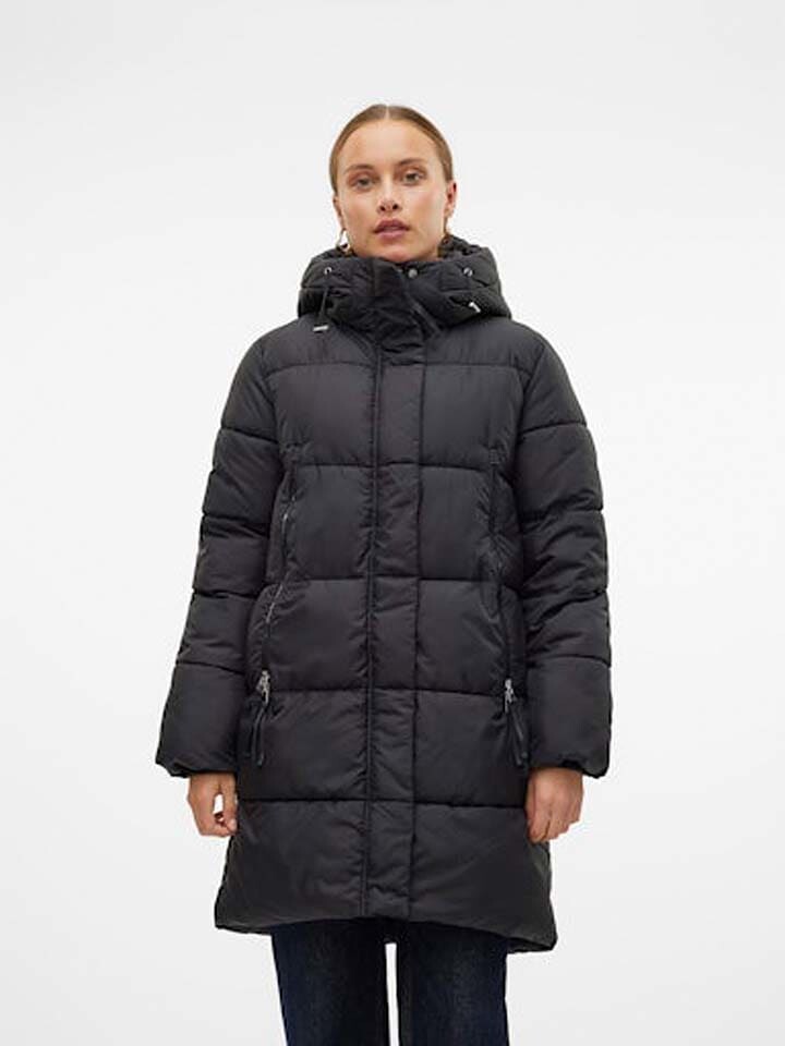 

Стеганое пальто Vero Moda Steppmantel Nova, черный