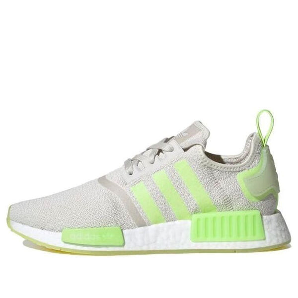 Кроссовки оригиналы nmd_r1 Adidas, зеленый