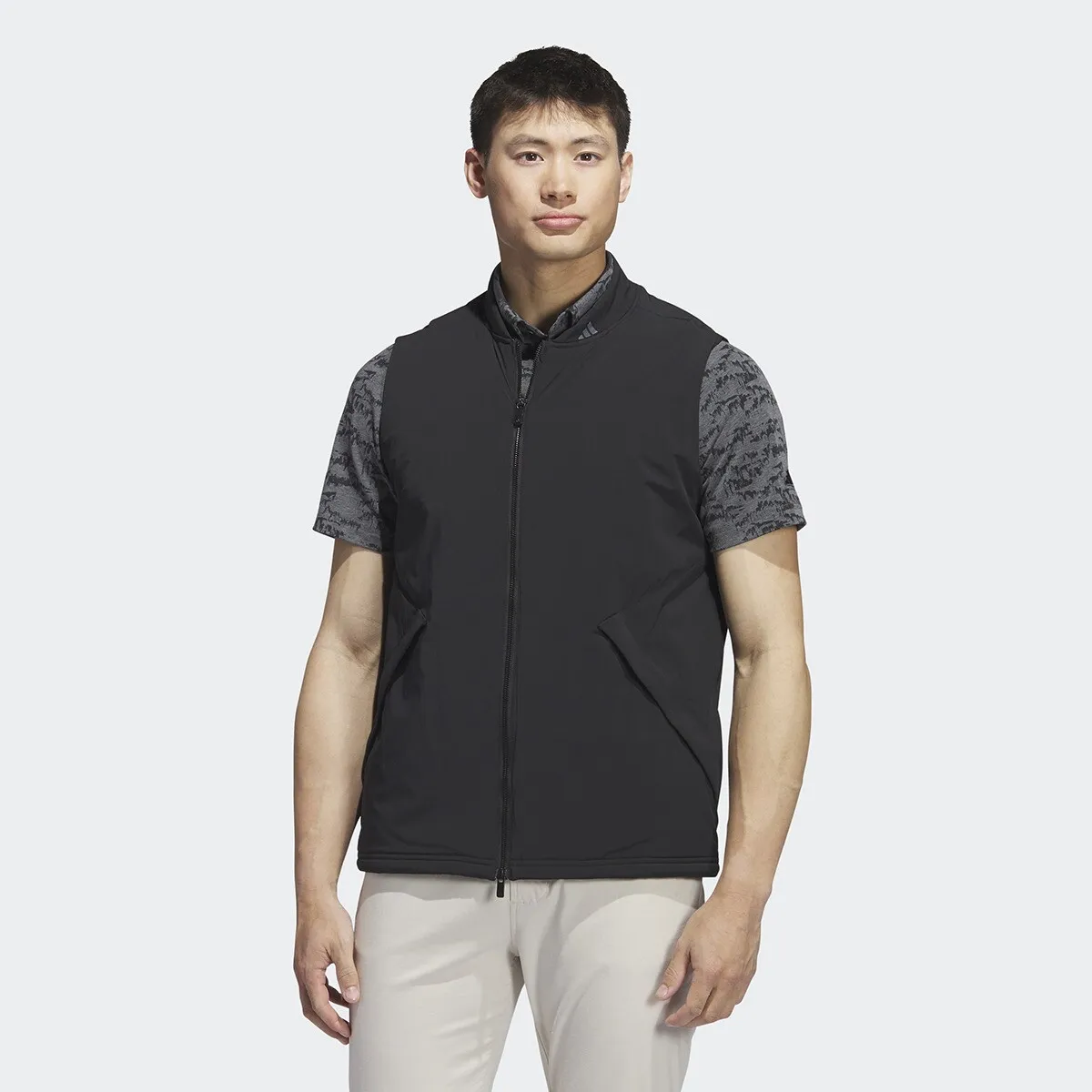 

Ultimate365 Tour Frostguard Мужской жилет с подкладкой Adidas, чёрный