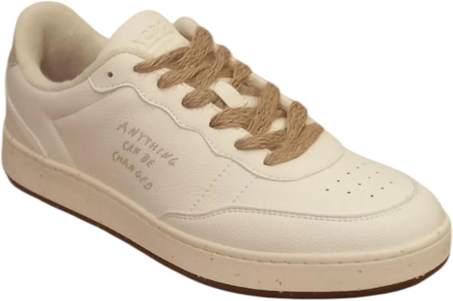 Кроссовки ACBC, SHACBEVE, Vegan Shoes, Casual Shoes, Unisex, White Cream — фото 3