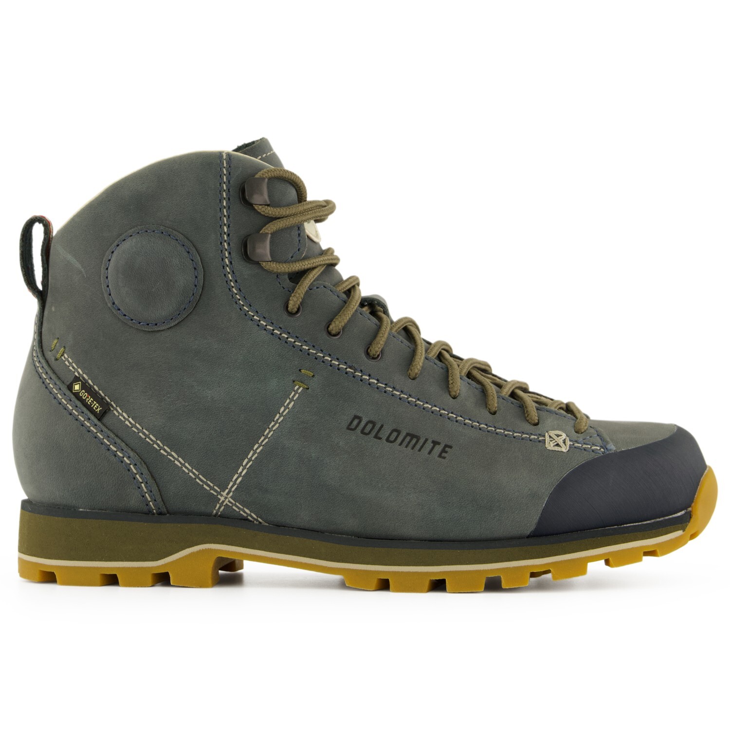 

Кроссовки Dolomite Cinquantaquattro High Full Grain Leather Evo GTX, цвет Denim Blue