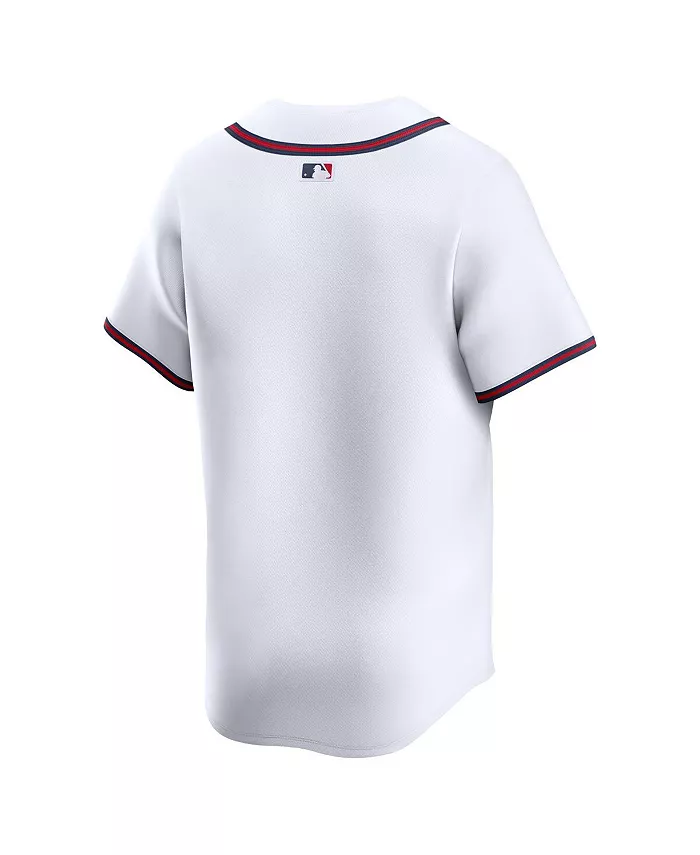 Мужская белая домашняя лимитированная джерси Atlanta Braves Nike — фото 3