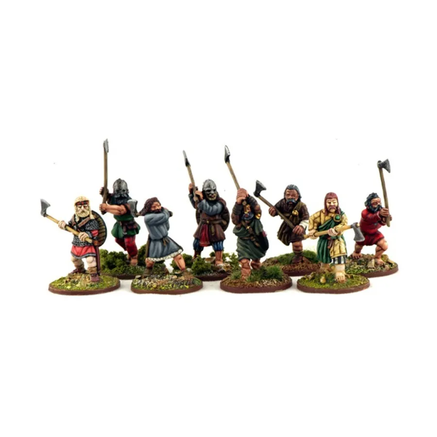 

Скандинавские воины-гаэли с датскими топорами, Saga Miniatures - Viking Age - Norse Gael (28mm)