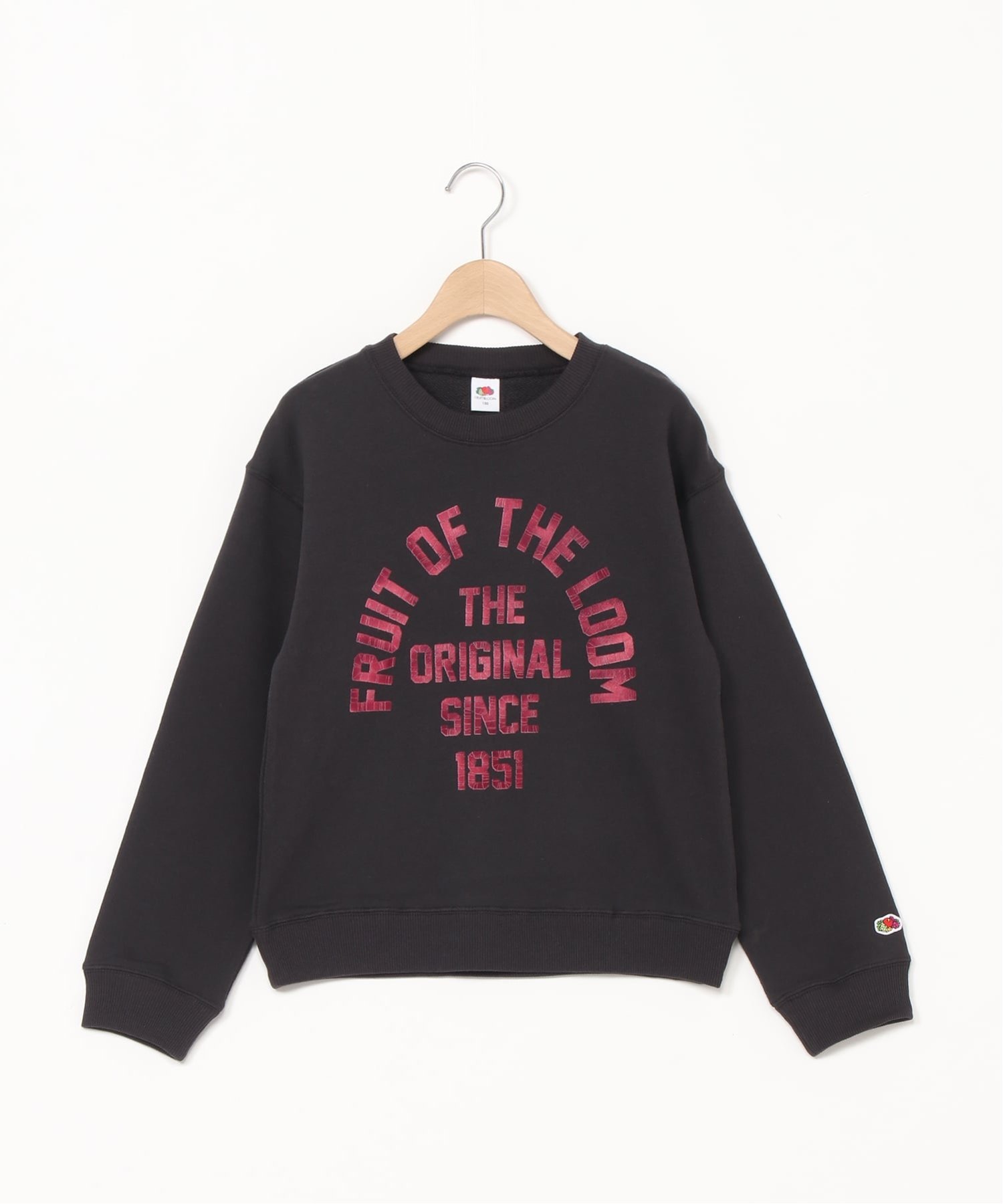 Свитшот с принтом FRUIT OF THE LOOM/(K) 1, Black