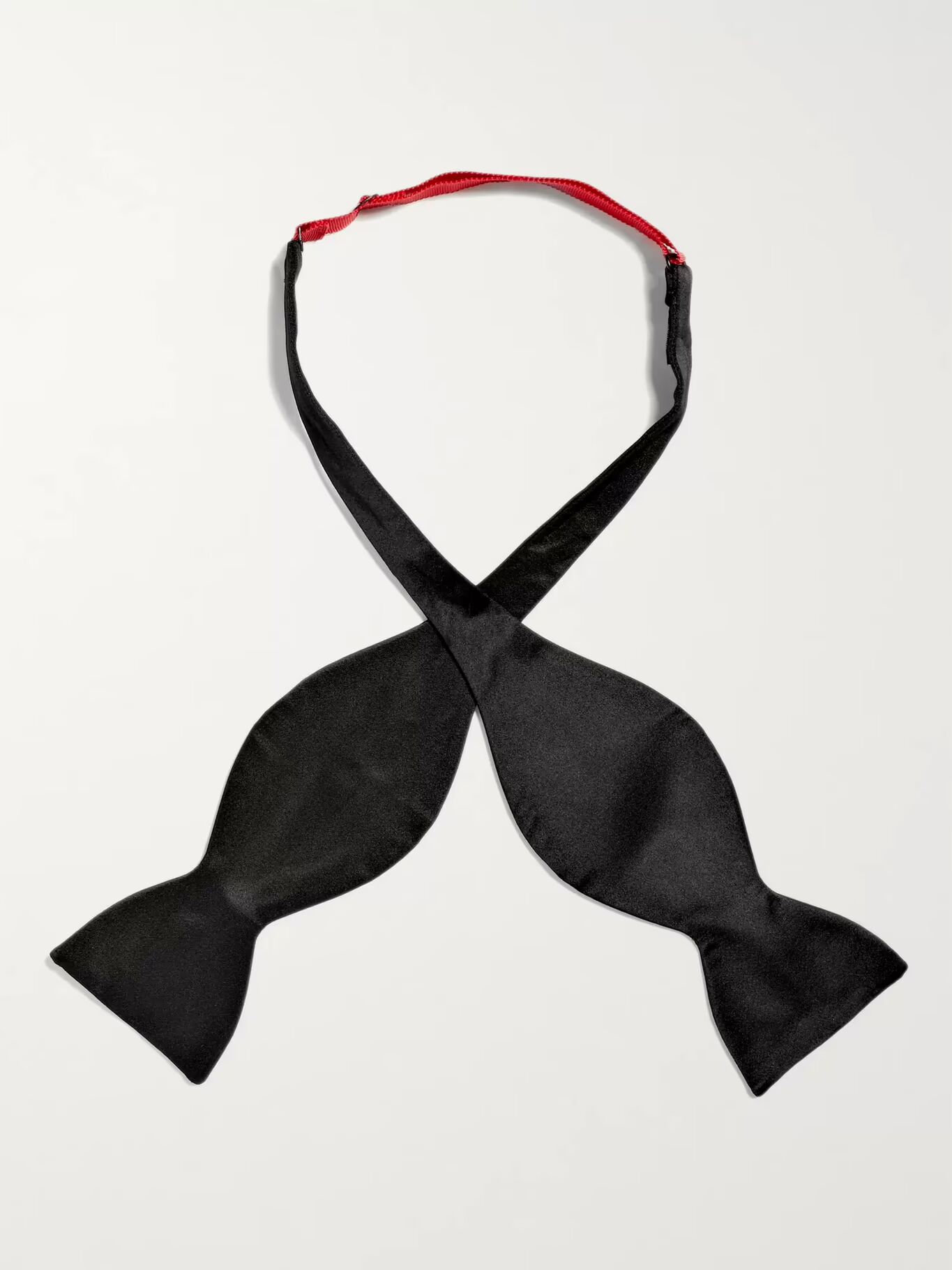 

Предварительно завязанный шелковый галстук-бабочка TURNBULL & ASSER, черный