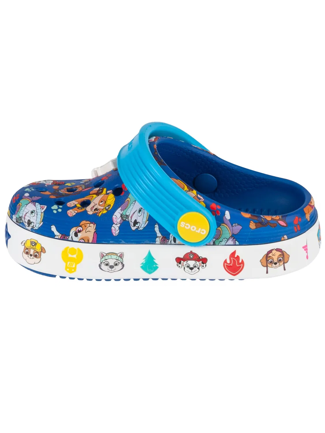 Синие сандалии Crocs
