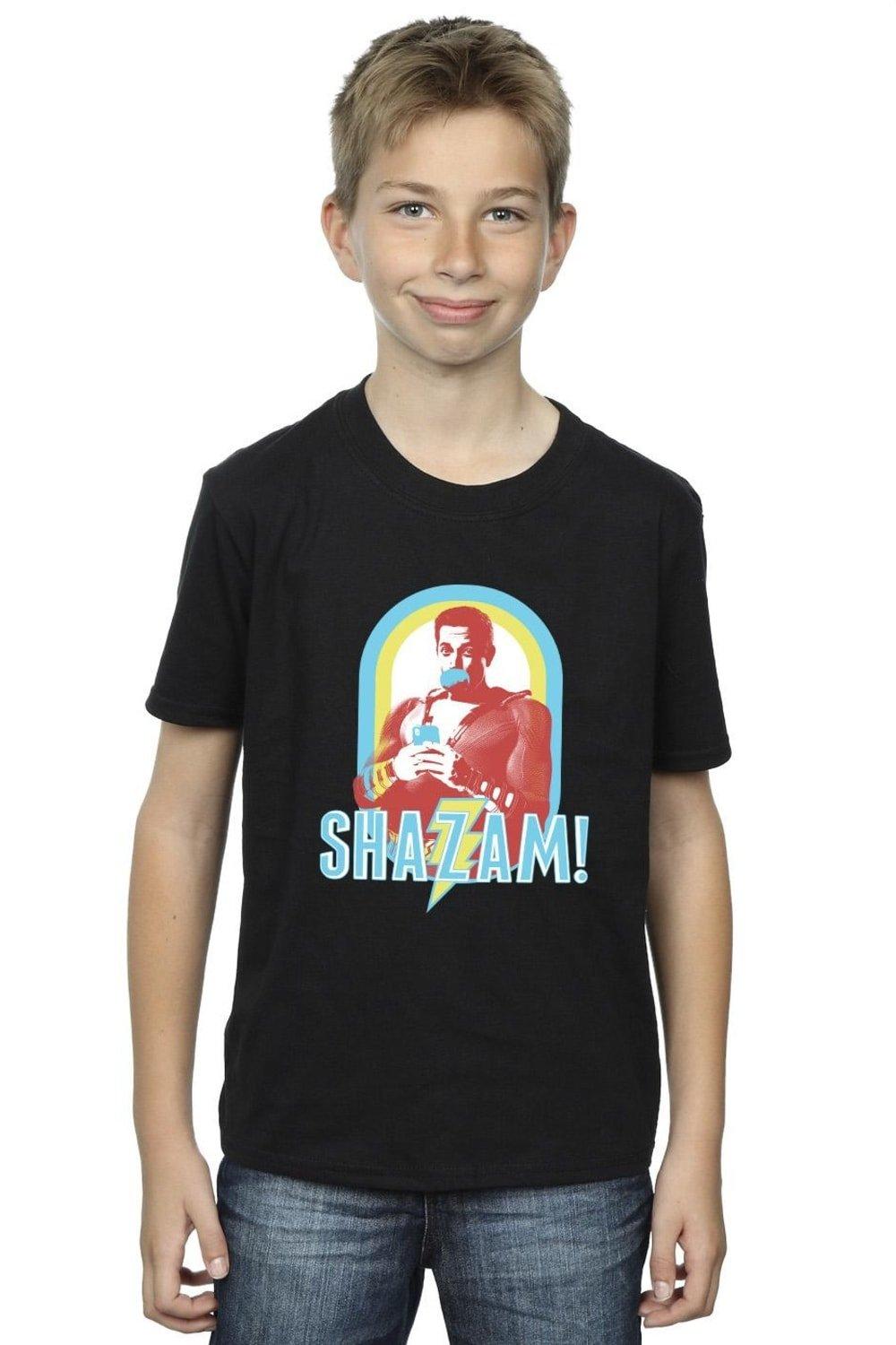 

Футболка в рамке Shazam Buble Gum DC Comics, черный