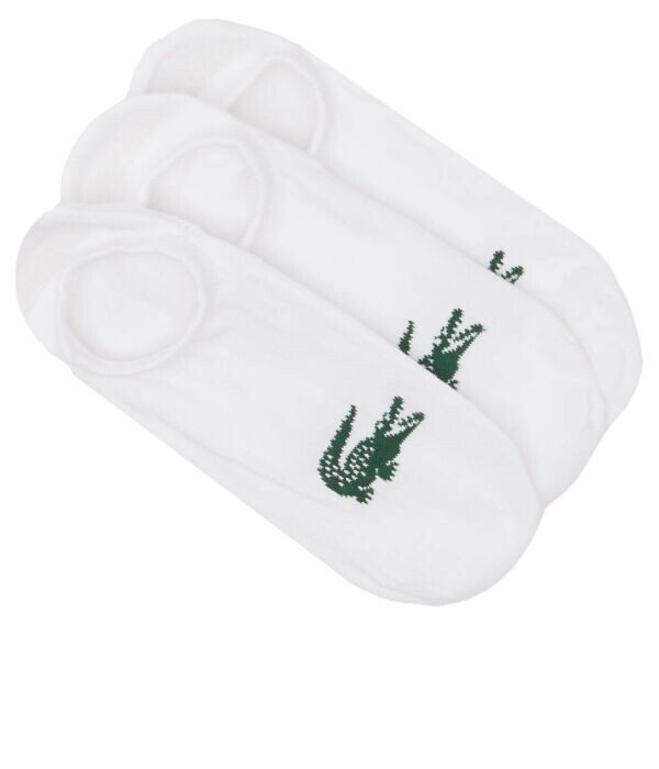 

Комплект носков Lacoste, белый / зеленый