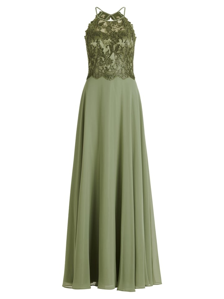 

Длинное платье Vera Mont, цвет autumn green