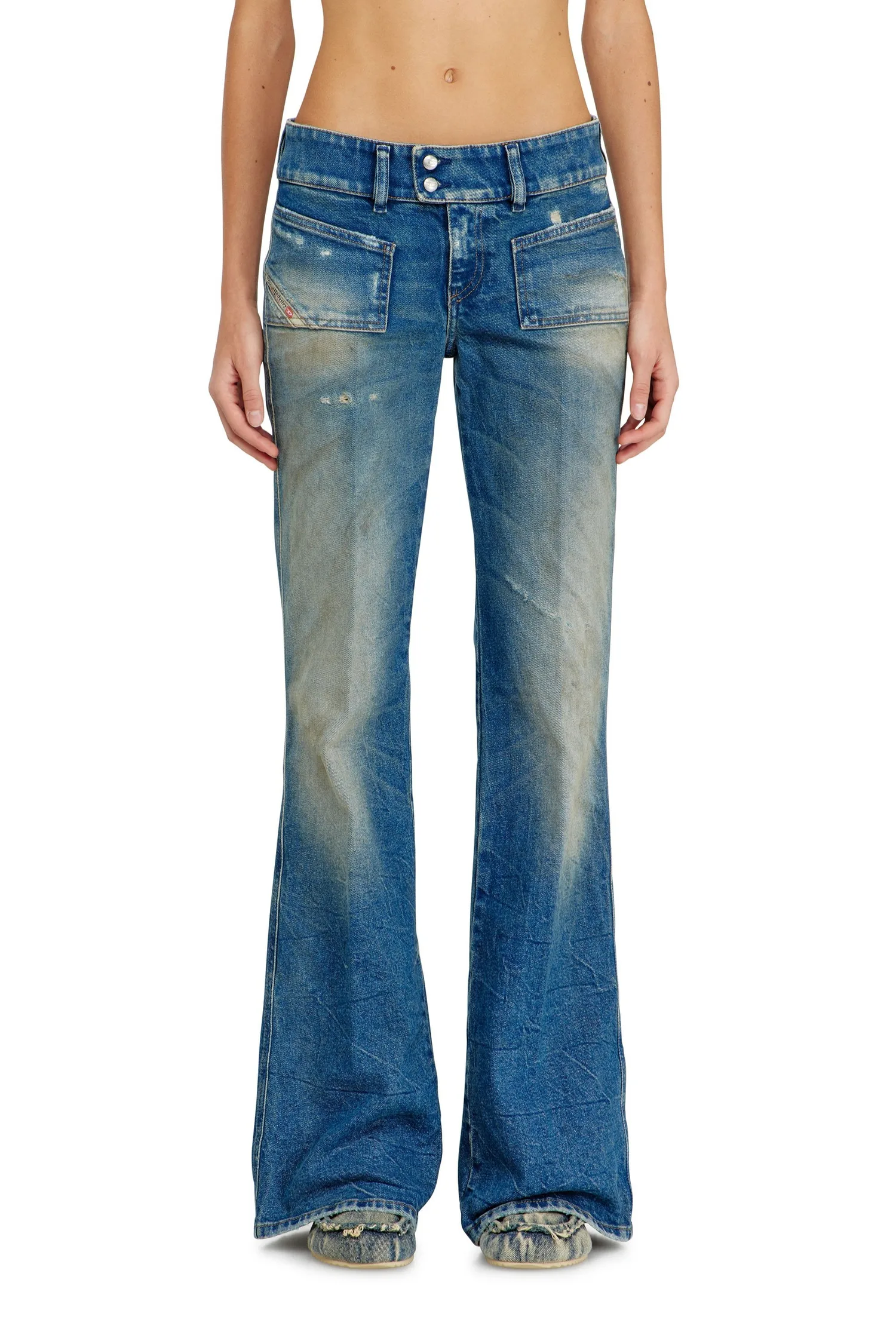 Женские джинсовые брюки D-HUSH L.28 Diesel, Indigo Blue