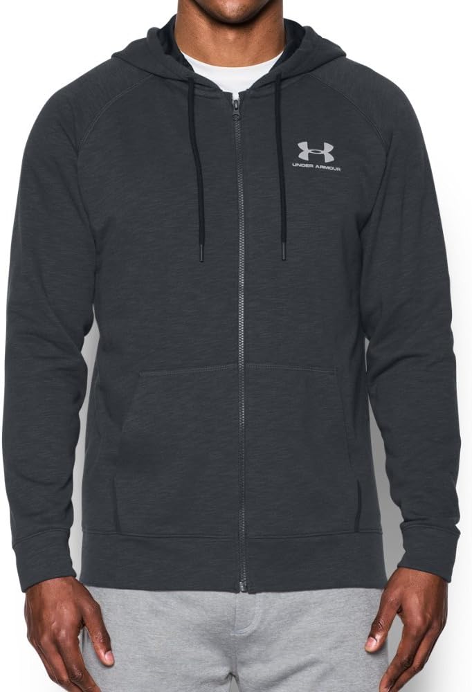 

Толстовка Under Armour sportstyle Full Zip Tri Hood, Black/ Steel/ White