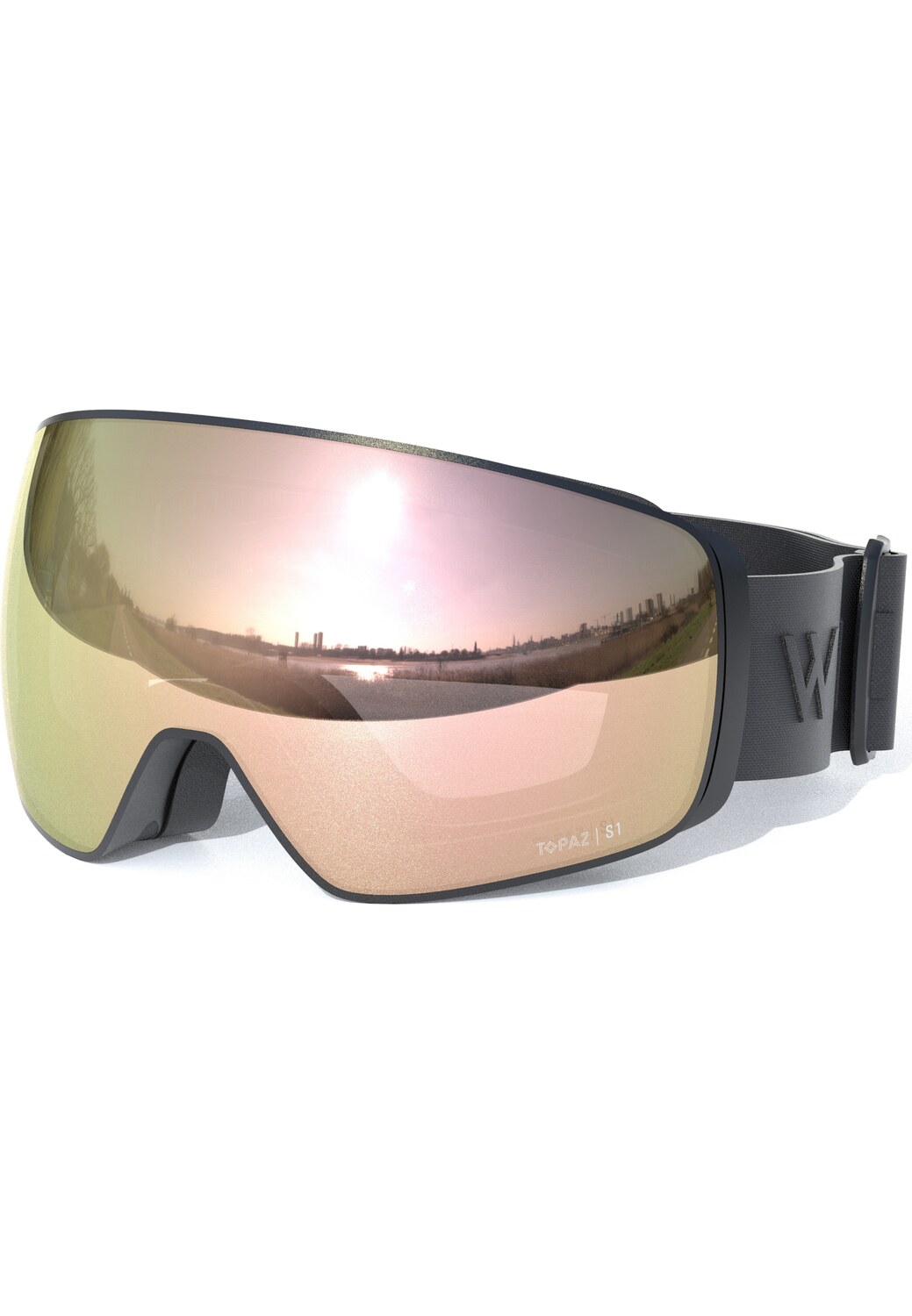 

Whistler Спортивные очки 'Morzine Topaz V' в черном цвете