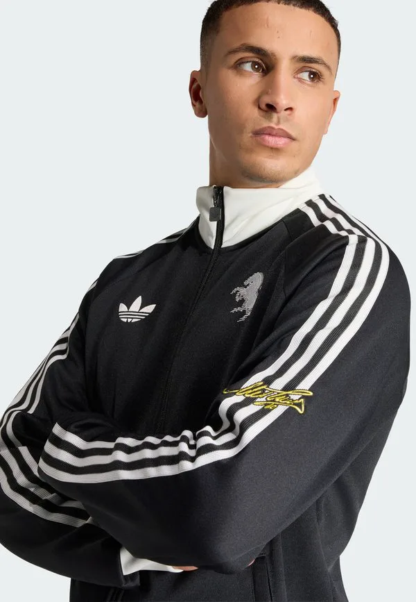 Спортивная толстовка на молнии футбольного клуба «ювентус» Adidas Originals, Black — фото 4