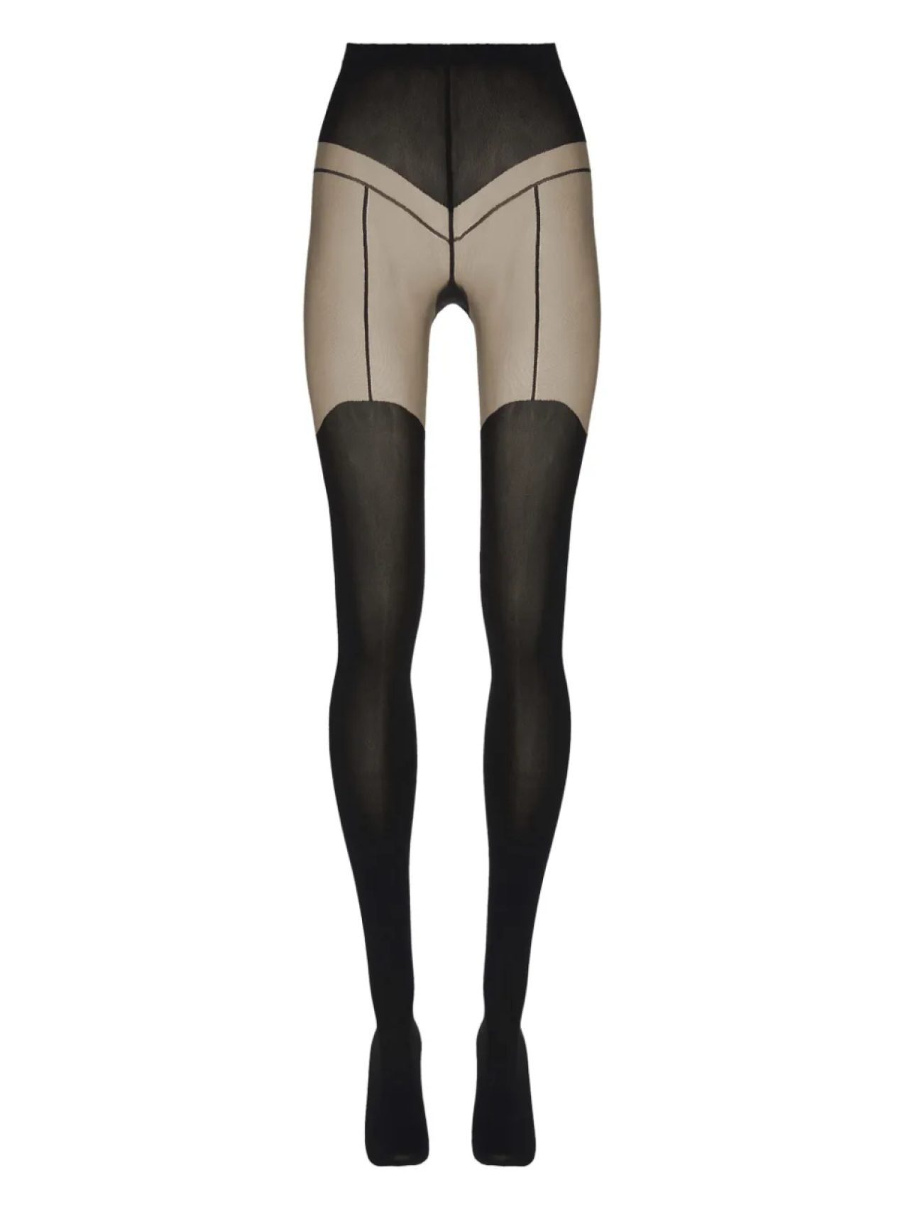 

Колготки с поясом Wolford, черный