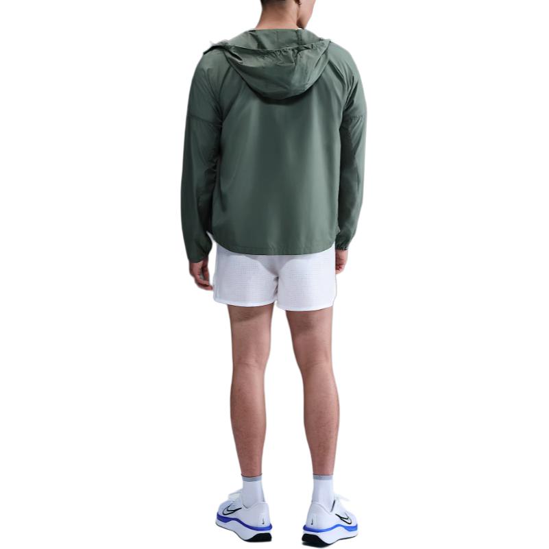Nike Куртка MILER мужская землянисто-зеленая, Earth Green — фото 4