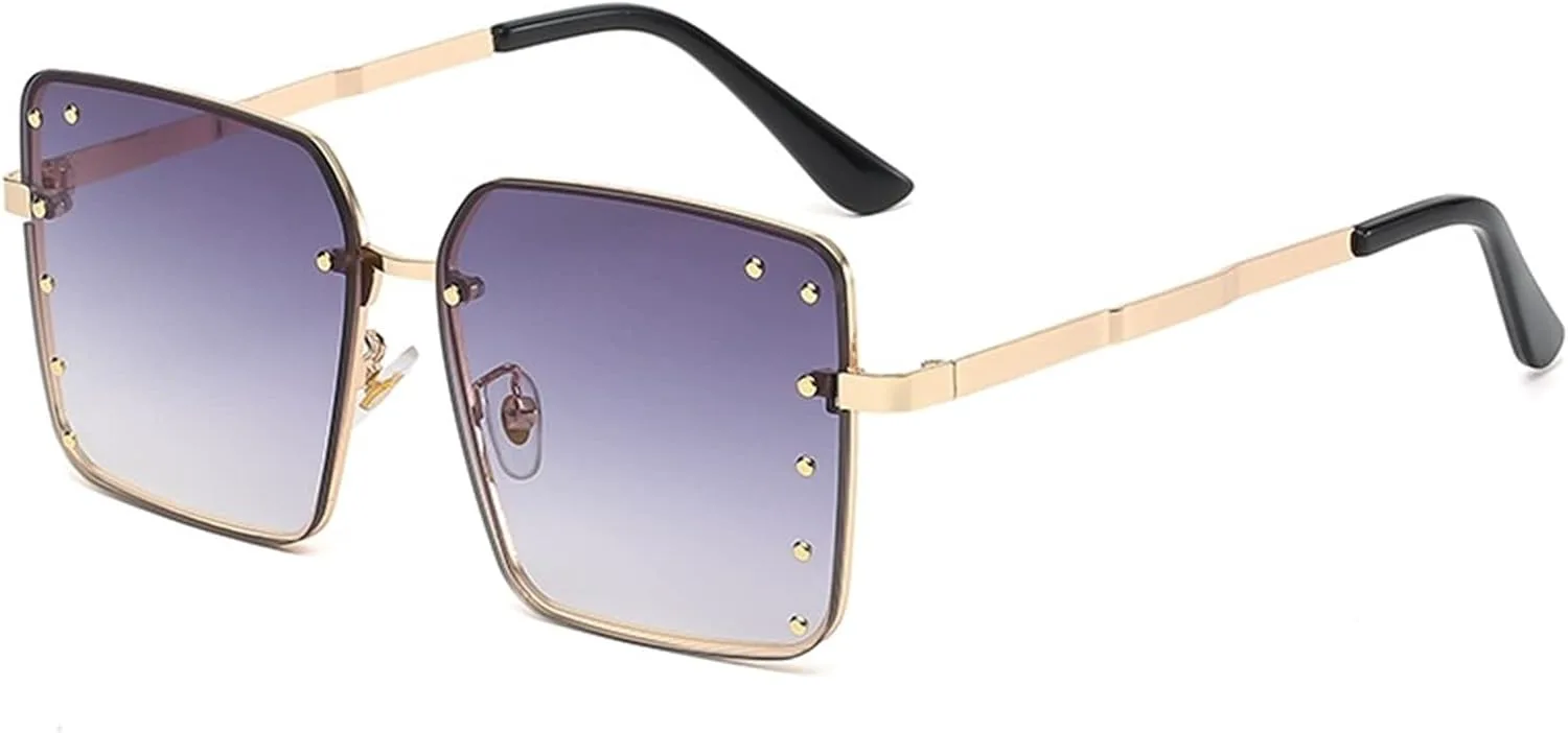 

Солнцезащитные очки XINXIN Big Square Street, мужские и женские, для интернет-знаменитостей, для отдыха на природе и вечеринок (Цвет: C, Размер: Средний), C