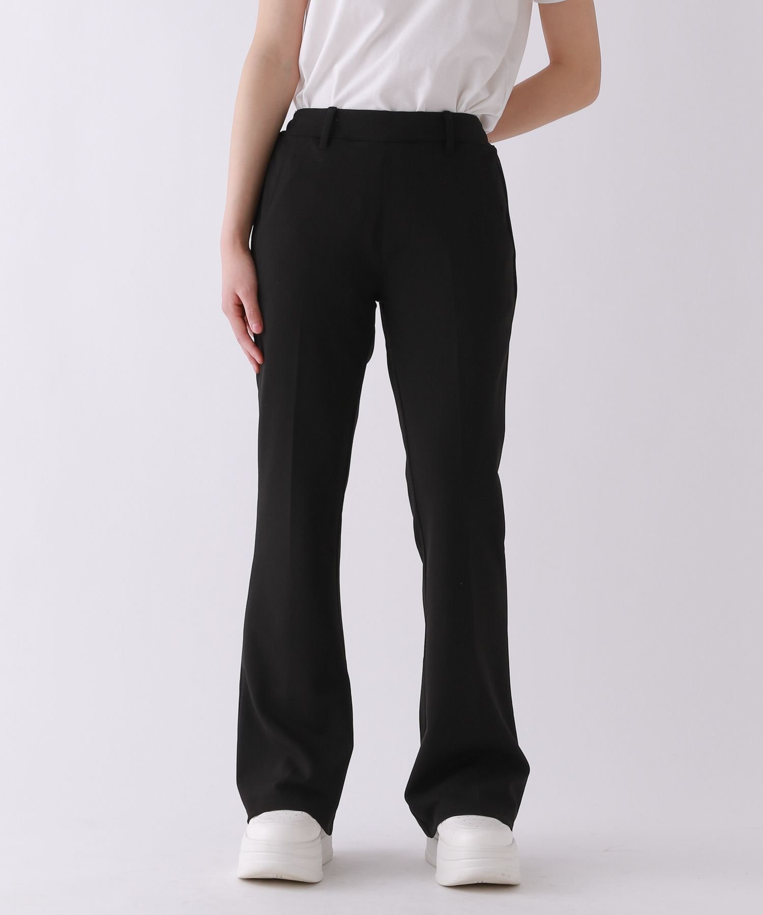 Классические расклешенные брюки Styleup Repipi Armario, Black 09 — фото 2