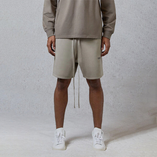 Шорты fw20 sweat shorts 'olive' Fear Of God Essentials, зеленый — фото 4