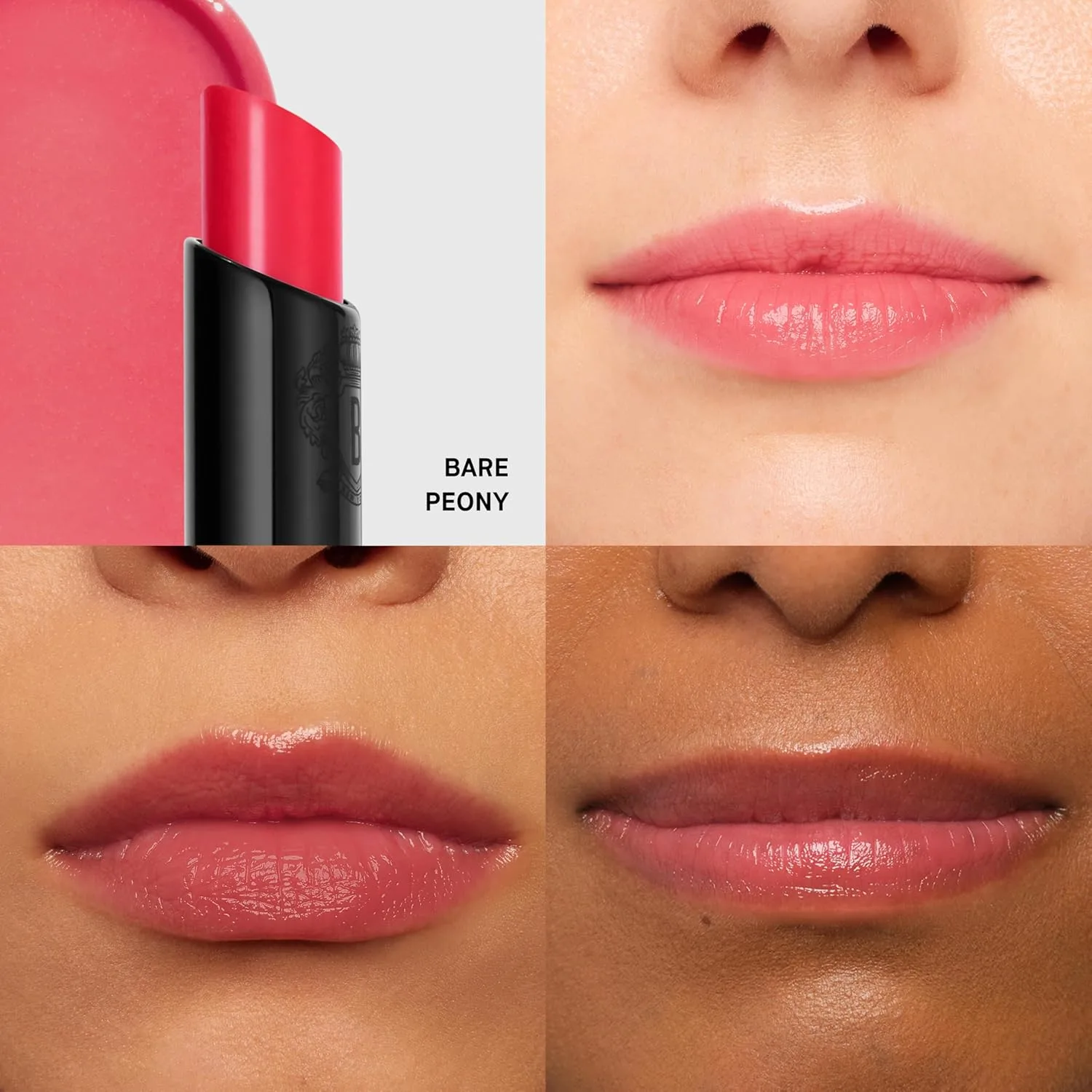 Bobbi Brown Extra Lip Tinted Balm | Увлажняющий бальзам для губ с технологией увеличения объема и пептидами, 0,08 унции, 04 Bare Peony (A vibrant rosy pink tint) — фото 2