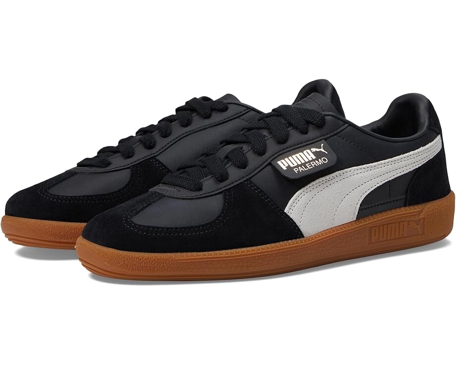 

Кроссовки PUMA Palermo, цвет PUMA Black/Feather Gray/Gum, Черный, Кроссовки PUMA Palermo, цвет PUMA Black/Feather Gray/Gum