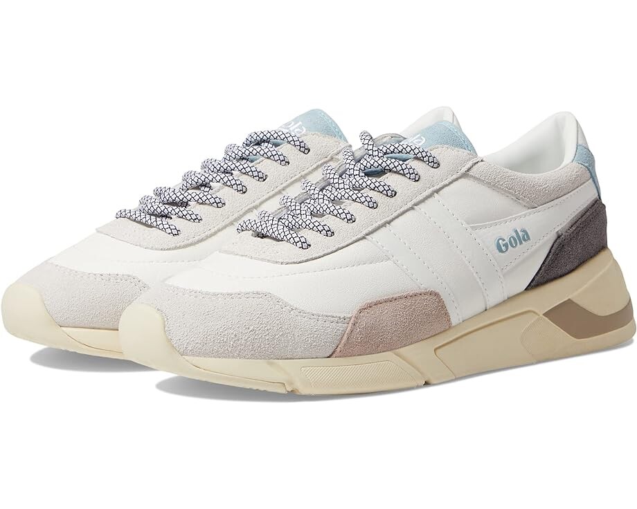 

Кроссовки Gola Eclipse Trident, цвет White/Powder Blue/Blossom