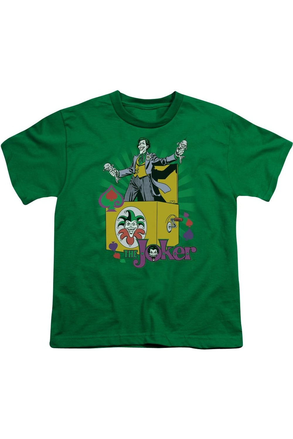 

DC Comics Эти рыбки заряжены Футболка с коротким рукавом для детей Gildan, зеленый