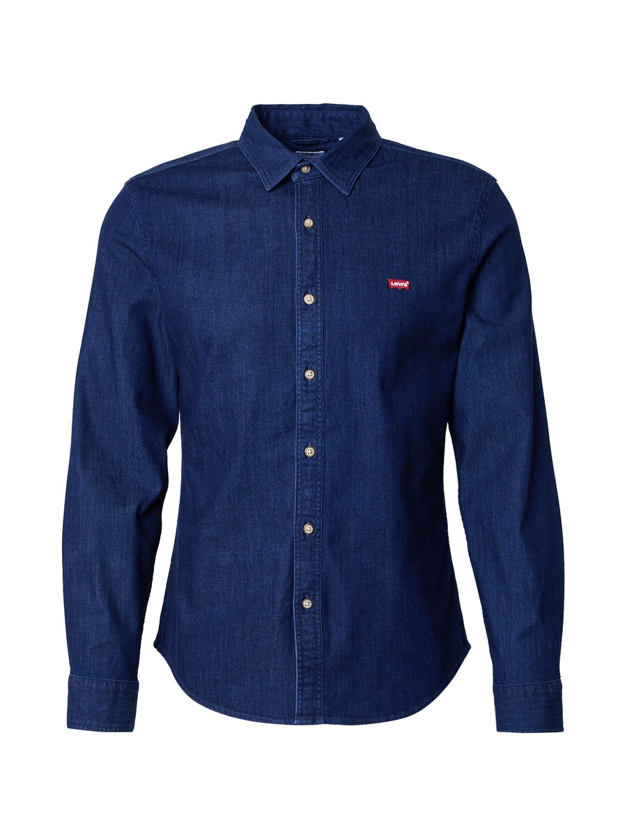 

Рубашка Slim Fit на пуговицах LEVI'S BATTERY, синий деним