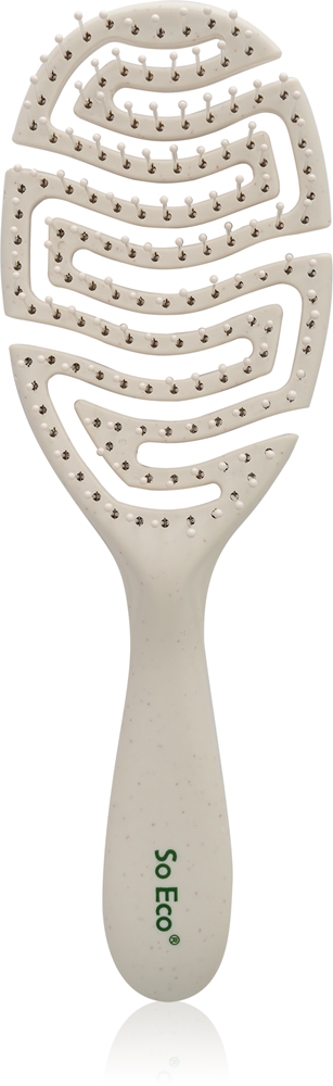 

Расческа Flexi Curve для распутывания волос, овальная щетка для легкого распутывания So Eco, 1 шт