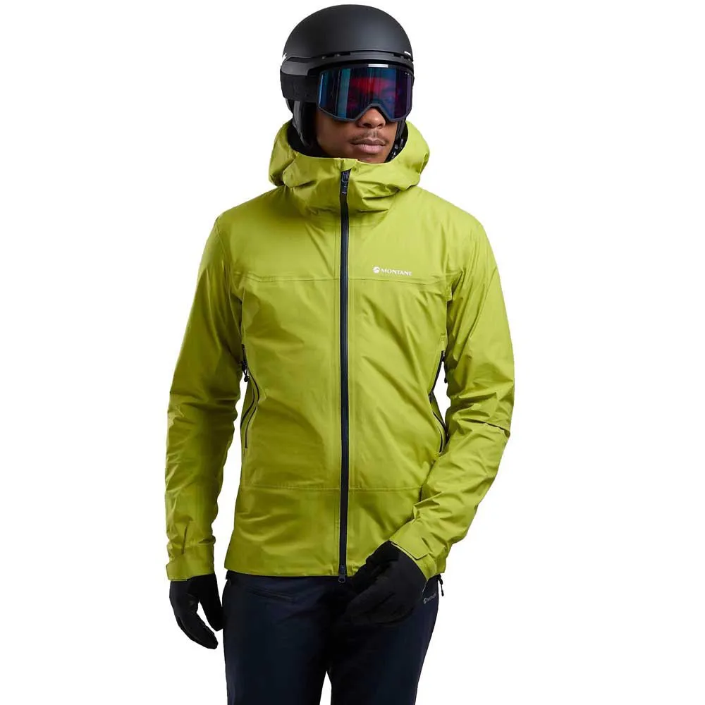 

Куртка Montane Niveus Lite, зеленый/желтый