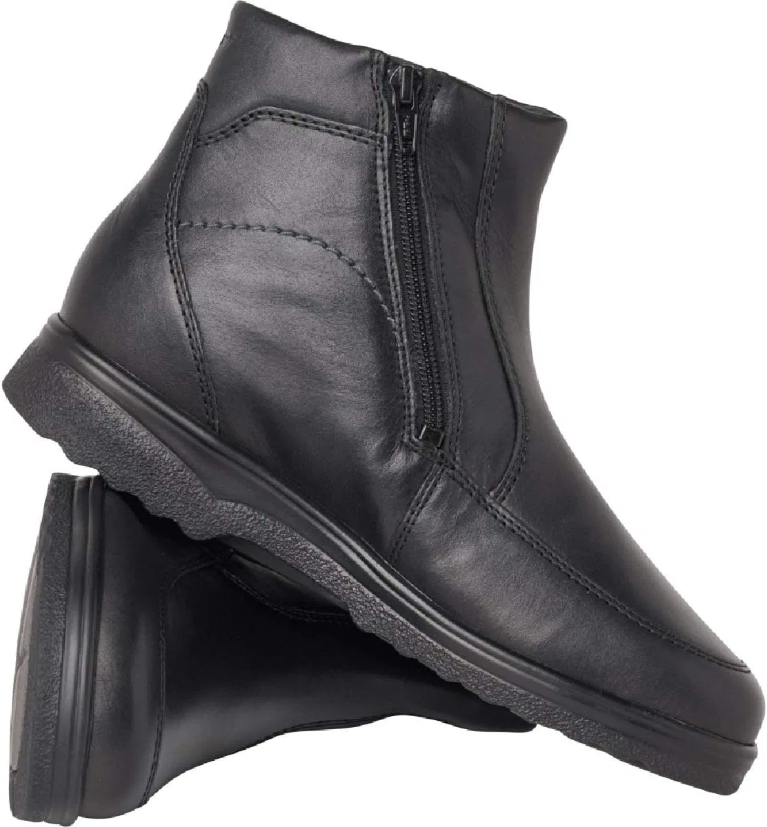 Ботинки Ganter ERIC-STIEFEL-H, Herren Warm gefüttert Classics Kurzschaft Stiefel & Stiefeletten, Black (Black 0100) — фото 4