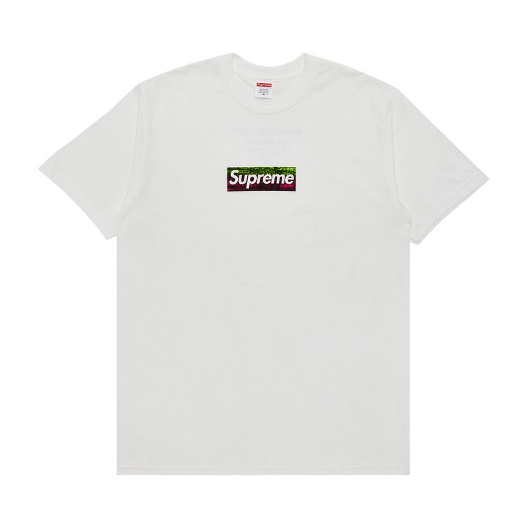 

Футболка Supreme Los Angeles Fire Relief Box Logo Tee, White