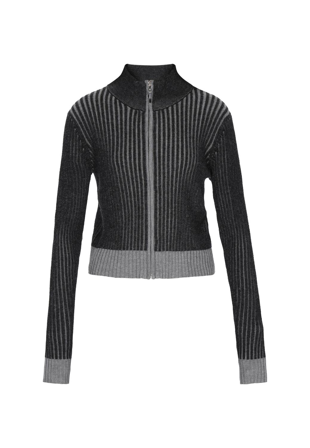 

MyMo ROCKS Вязаный кардиган в черном цвете