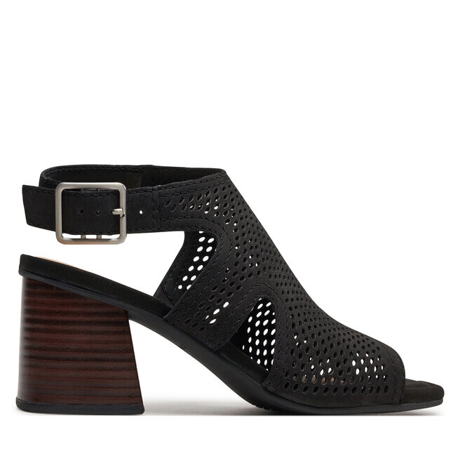 

Сандалии Clarks Siara65 Flow 26176344 Black Nubuck, черный