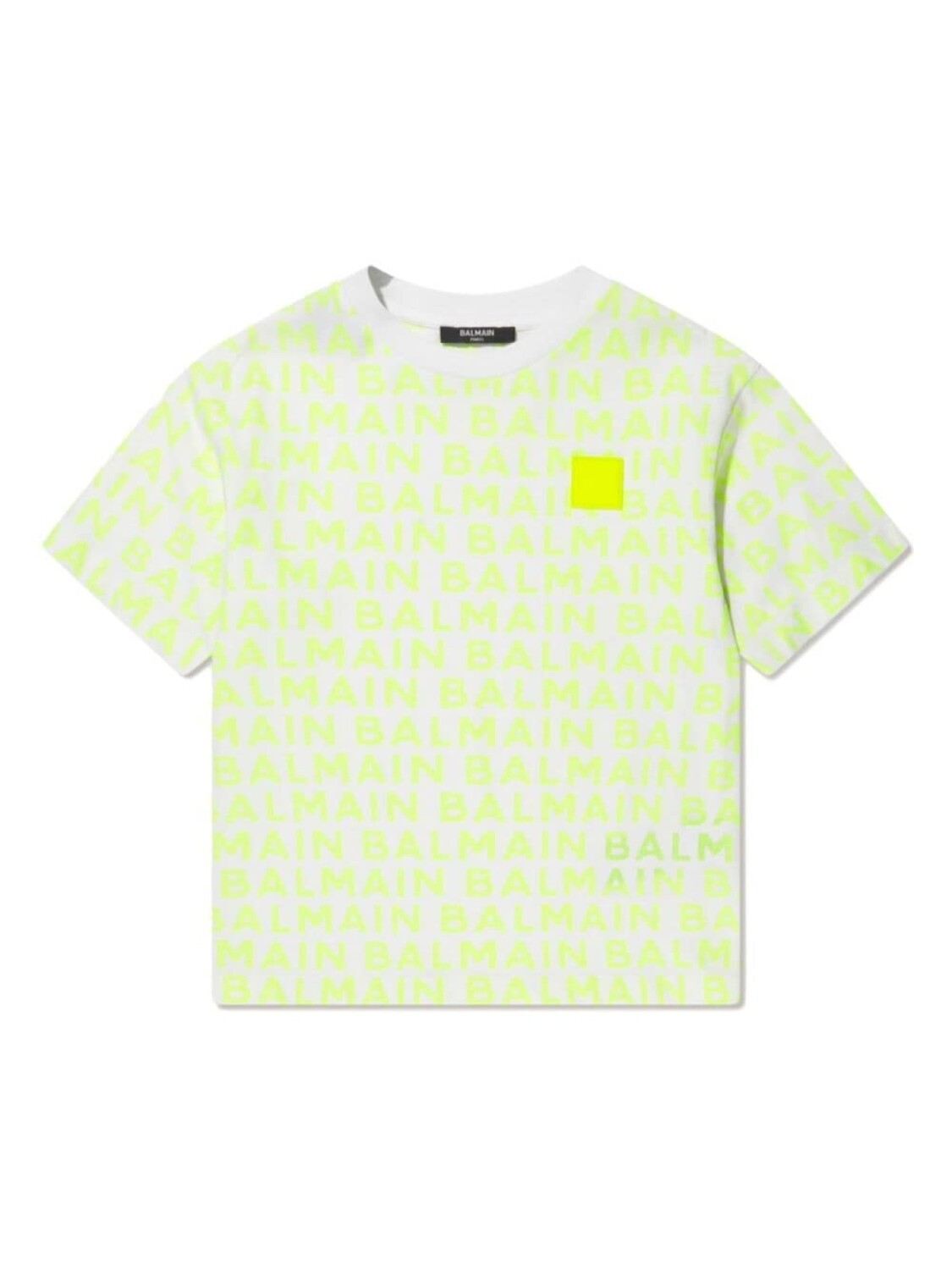 

Balmain Kids футболка с логотипом, белый
