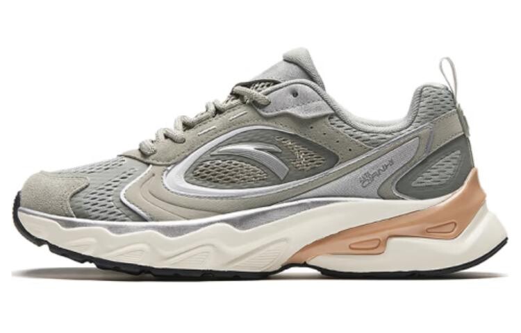 

Кроссовки ANTA Lifestyle Shoes Women's Low-top Pearlescent Grey/silver/pure White, белый