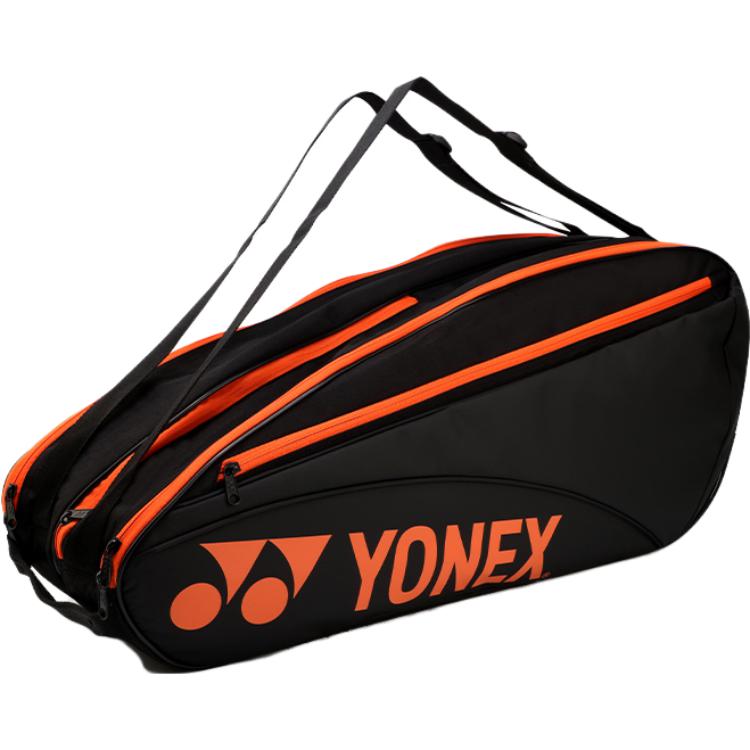 

YONEX Сумка для ракеток для бадминтона через плечо black orange black sky blue unisex