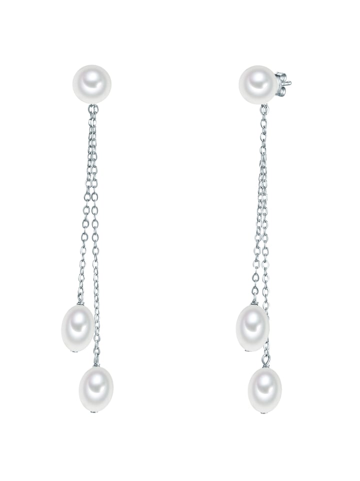 

Valero Pearls Серьги-подвески из стерлингового серебра с пресноводным культивированным жемчугом