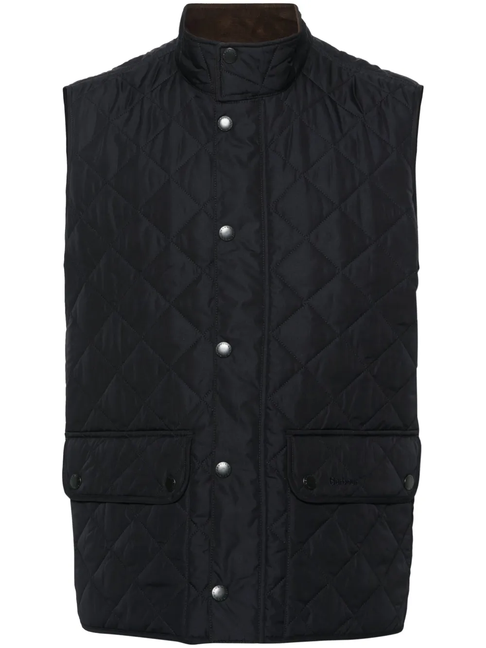 

Стеганый жилет Lowerdale Barbour, синий