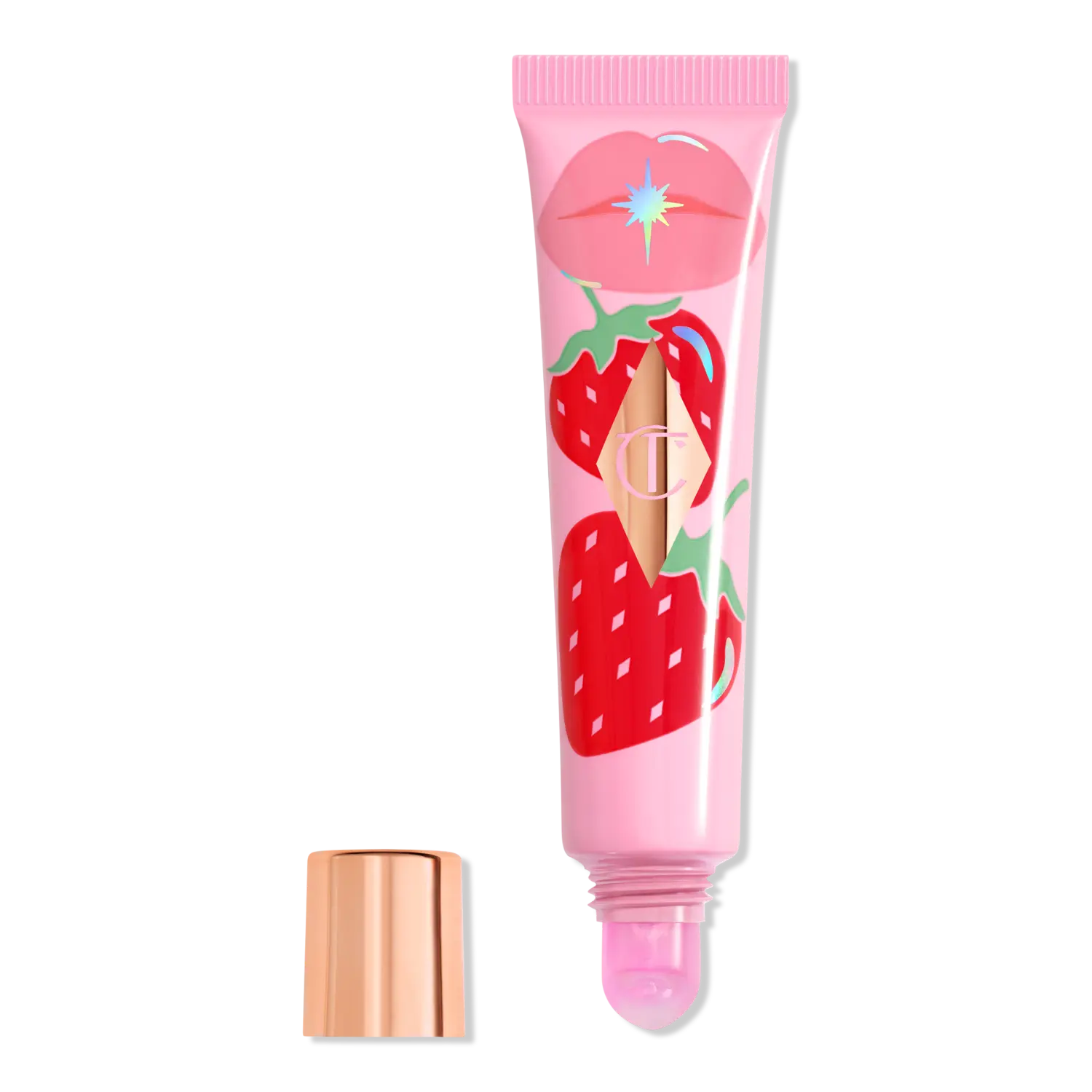 

Нектарное масло для губ Unreal Lips Healthy Glow Charlotte Tilbury, Juicylicious Strawberry Vanilla (cool pink with PH)