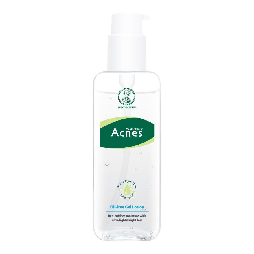 

Acnes Безмасляный гель-лосьон Mentholatum 145 мл. โลชั่น บำรุงผิวหน้า สิว, White