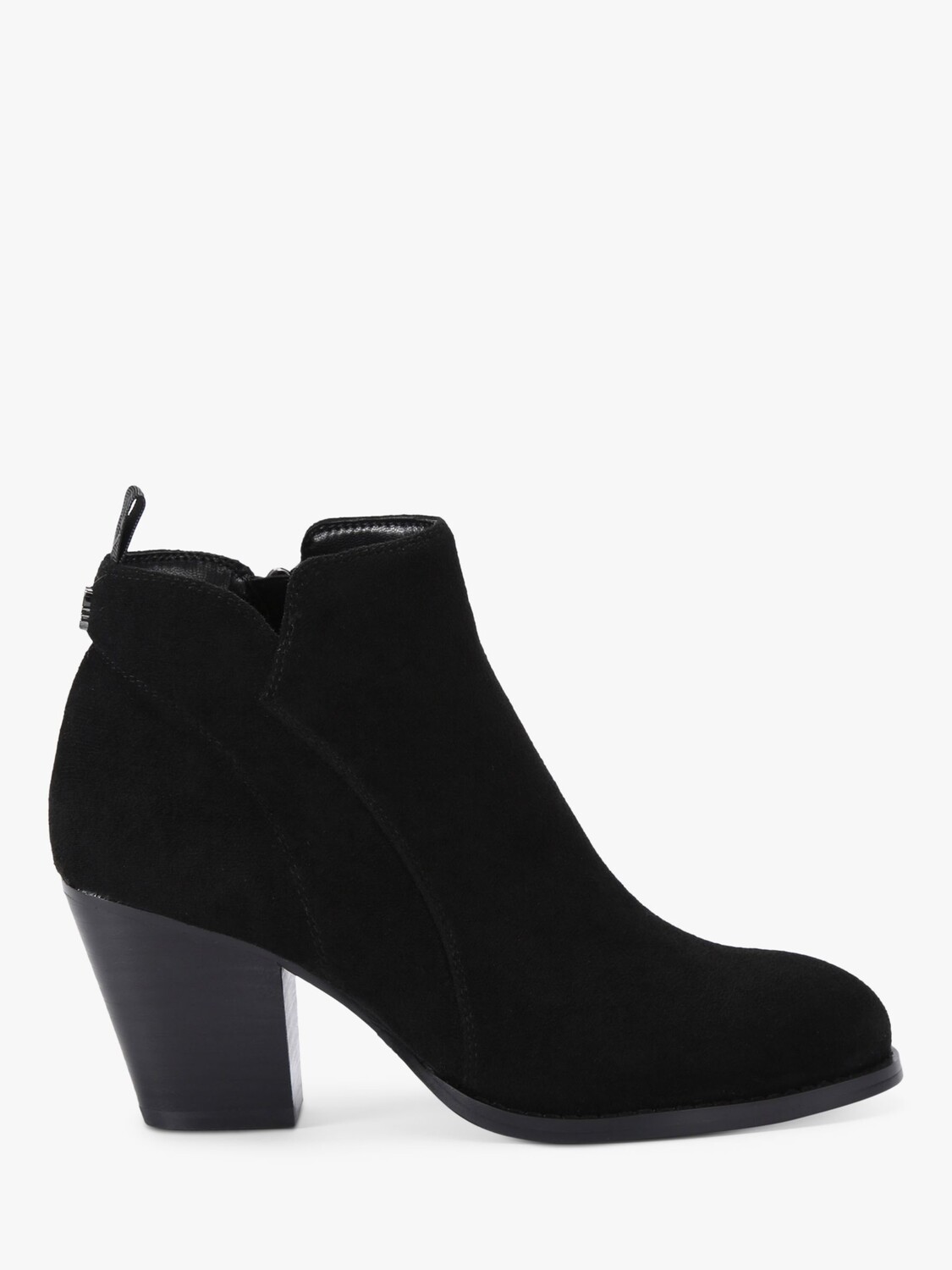 

Ботильоны из каменной замши KG Kurt Geiger, черный