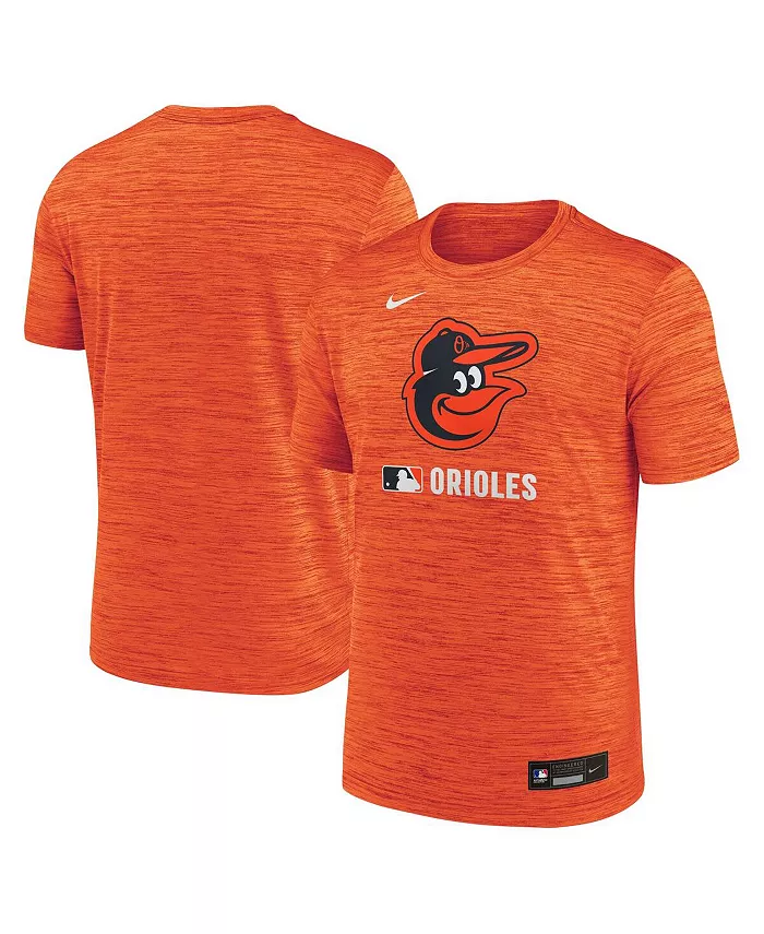 

Мужская футболка для тренировок Baltimore Orioles Authentic Collection Velocity Performance оранжевого цвета Nike
